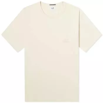 Футболка C.P. Company 30/2 Mercerized Jersey Twisted Pocket T-Shirt, цвет Pistachio Shell