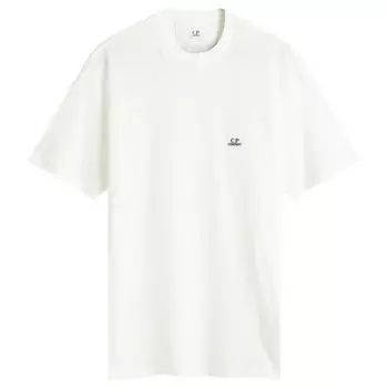 Футболка C.P. Company Logo Patch T-Shirt, цвет Gauze White
