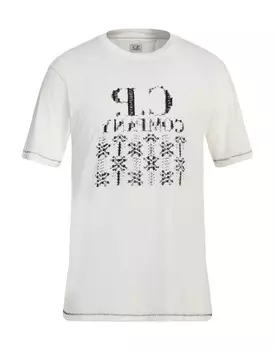 Футболка C.P. Company, молочный