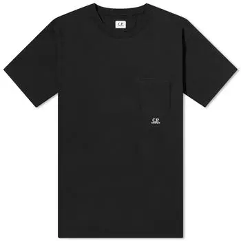 Футболка C.P. Company Pocket Logo T-Shirt, черный