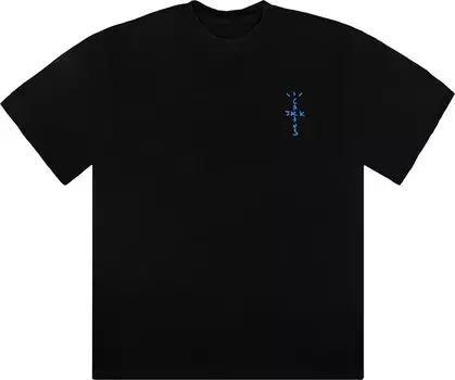 Футболка Cactus Jack by Travis Scott Astro Rage T-Shirt 'Black', черный