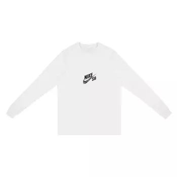 Футболка Cactus Jack by Travis Scott For Nike Long-Sleeve T-Shirt 'White', белый