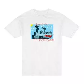 Футболка Cactus Jack by Travis Scott JACKBOYS Ray Of Sunshine T-Shirt 'White', белый