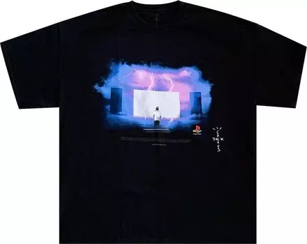 Футболка Cactus Jack by Travis Scott Monolith Night T-Shirt 'Black', черный