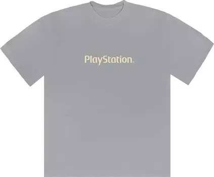 Футболка Cactus Jack by Travis Scott Motherboard Logo III T-Shirt 'Ice Grey', серый