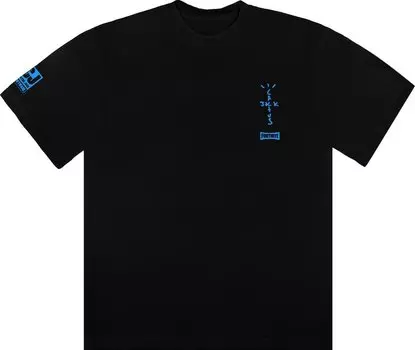 Футболка Cactus Jack by Travis Scott Portal T-Shirt 'Black', черный