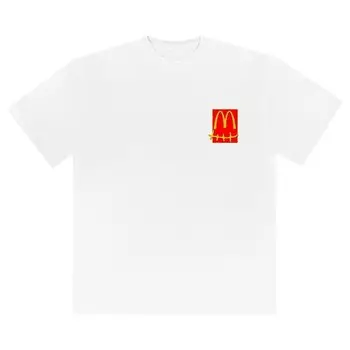 Футболка Cactus Jack by Travis Scott x McDonald's Action Figure Series T-Shirt 'White', белый