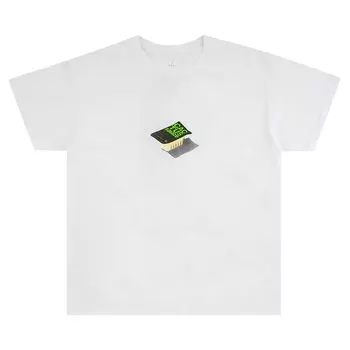 Футболка Cactus Jack by Travis Scott x McDonald's Cactus Sauce T-Shirt 'White', белый