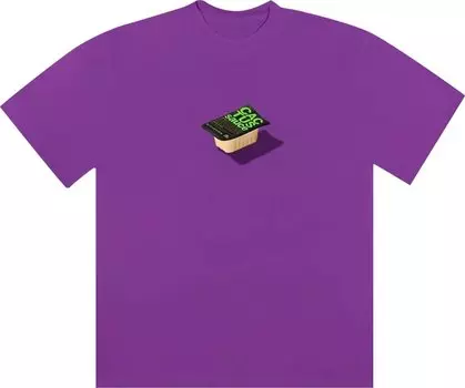 Футболка Cactus Jack by Travis Scott x McDonald's Cactus Sauce T-Shirt III 'Purple', фиолетовый