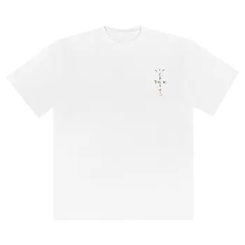 Футболка Cactus Jack by Travis Scott x McDonald's Smile T-Shirt 'White', белый