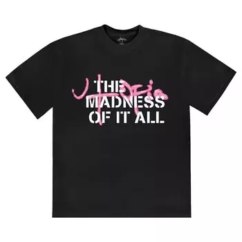 Футболка Cactus Jack от Travis Scott Utopia x St Michael Tee 1B Black