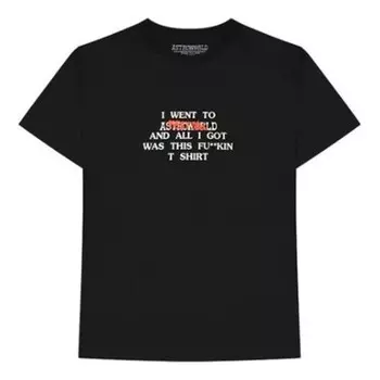 Футболка cactus jack where were you tee 'black' Travis Scott, черный