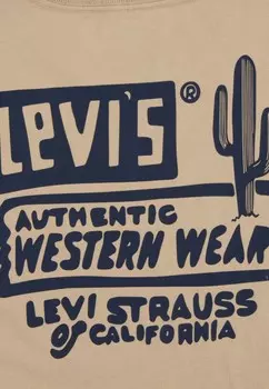 Футболка CACTUS OUT WEST TEE Levi's, бежевый
