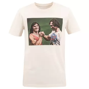 Футболка Caf Kraft Handshake, цвет Vintage White