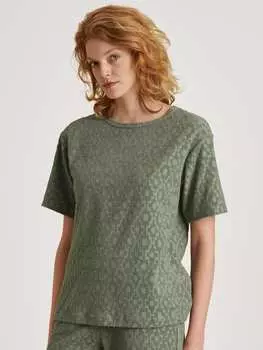 Футболка Calida Shirt, цвет laurel green