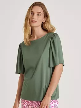 Футболка Calida Shirt, цвет laurel green