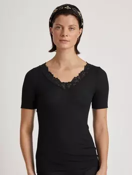 Футболка Calida Shirt, цвет WS schwarz