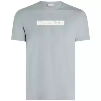 Футболка Calvin Klein Cut Out Shadow Logo, серый