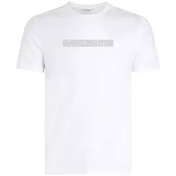 Футболка Calvin Klein Cut Out Shadow Logo, белый