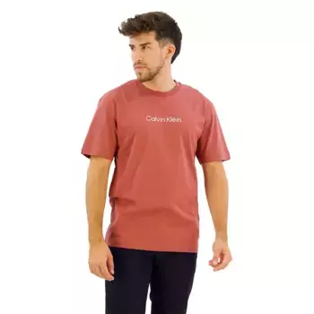 Футболка Calvin Klein Hero Logo Comfort, розовый