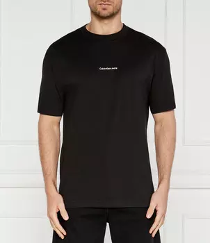 Футболка CALVIN KLEIN JEANS CITY GRID MAP Regular Fit, черный