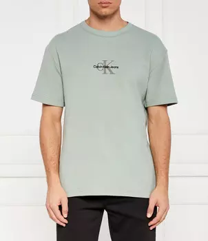 Футболка CALVIN KLEIN JEANS CITY GRID Regular Fit, цвет menta