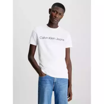 Футболка Calvin Klein Jeans Core Institutional Logo Slim, белый
