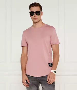 Футболка Calvin Klein Jeans хлопковая, розовый
