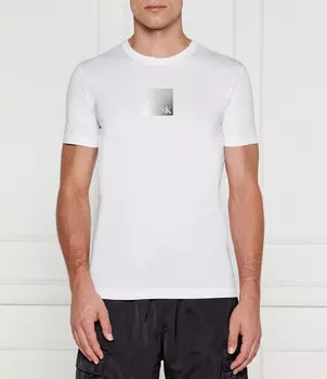 Футболка CALVIN KLEIN JEANS Regular Fit, белый