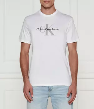 Футболка CALVIN KLEIN JEANS Regular Fit, белый