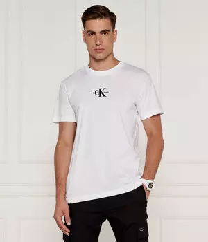 Футболка CALVIN KLEIN JEANS Regular Fit, белый