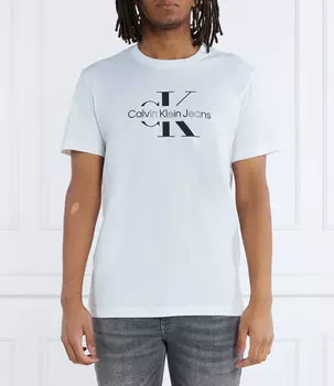 Футболка CALVIN KLEIN JEANS Regular Fit, белый