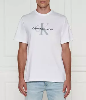 Футболка CALVIN KLEIN JEANS Regular Fit, белый