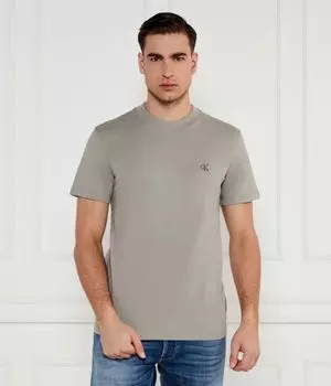 Футболка Calvin Klein Jeans Regular Fit, бежевый