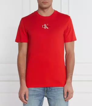 Футболка CALVIN KLEIN JEANS Regular Fit, красный