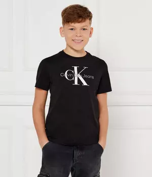 Футболка Calvin Klein Jeans Regular Fit с логотипом, черный