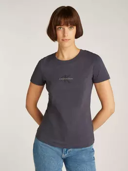 Футболка CALVIN KLEIN JEANS Regular Fit, серый