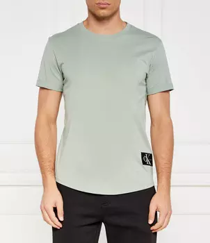 Футболка CALVIN KLEIN JEANS Regular Fit, зеленый