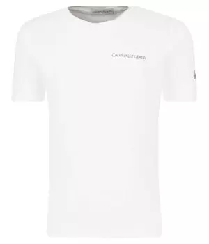 Футболка Calvin Klein Jeans с короткими рукавами, белый