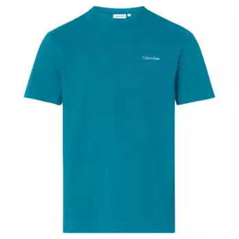 Футболка Calvin Klein Micro Logo Interlock, синий