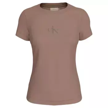 Футболка Calvin Klein Monologo, коричневый