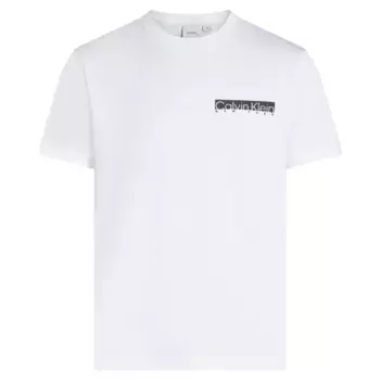 Футболка Calvin Klein Ny Chest Box Logo, белый