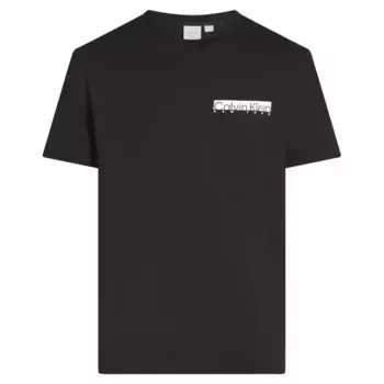 Футболка Calvin Klein Ny Chest Box Logo, черный