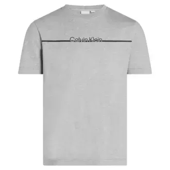Футболка Calvin Klein Split Line Logo, серый