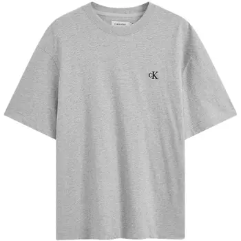 Футболка CALVIN KLEIN унисекс Hero серая, P79-Hero Gray