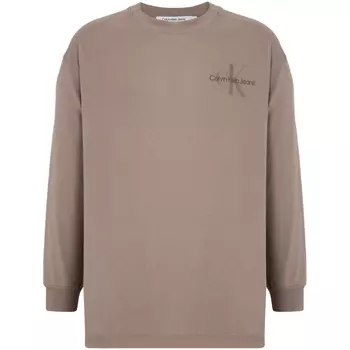 Футболка CALVIN KLEIN унисекс кофейного цвета, A03-Coffee