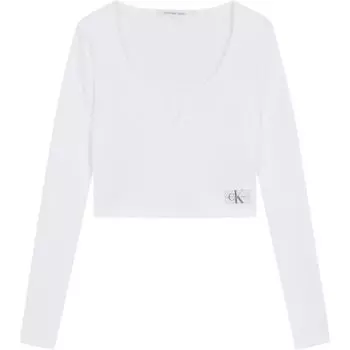 Футболка CALVIN KLEIN женская, ярко-белая