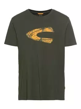 Футболка Camel Active, цвет dunkelgrn-orange