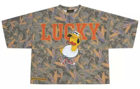 Футболка Camo Series унисекс многоцветная Drew House, цвет Multicolor