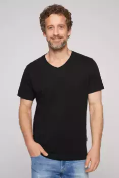 Футболка CAMP DAVID, хлопок, черный